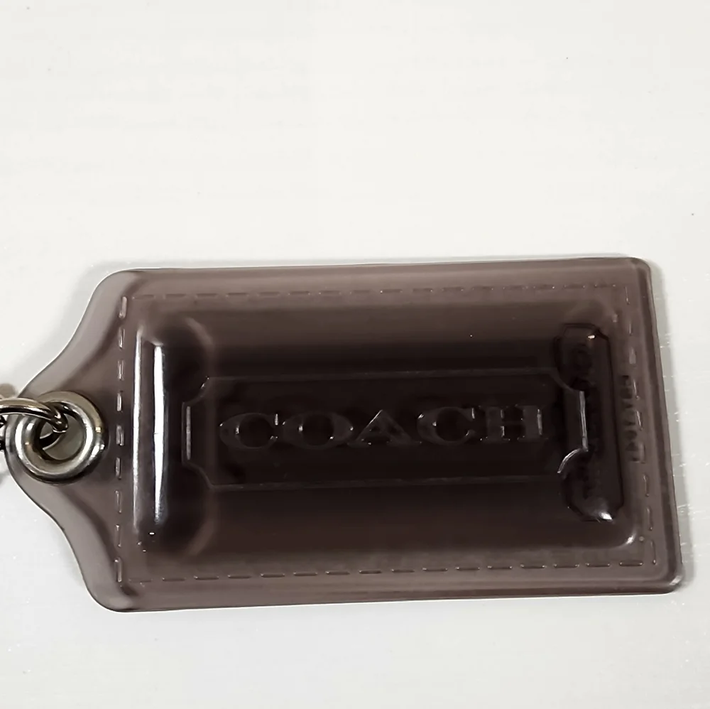 Coach Poppy 3.5 Inch Dark Smoky Hangtag
